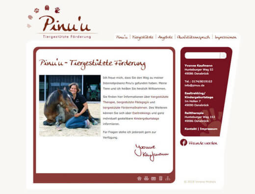 Pinu’u – Tiergestützte Förderung